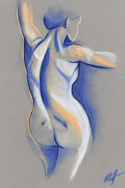 No4 by Margo Ku acrylic art print