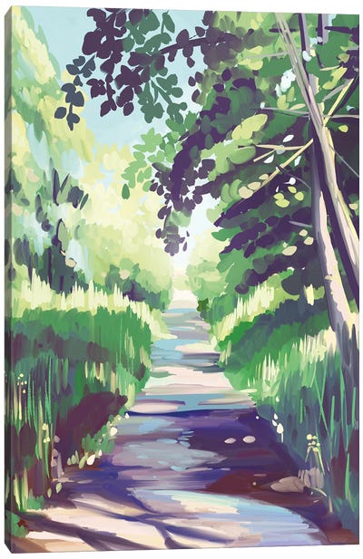 Forest Path Canvas Art Print - Margo Ku