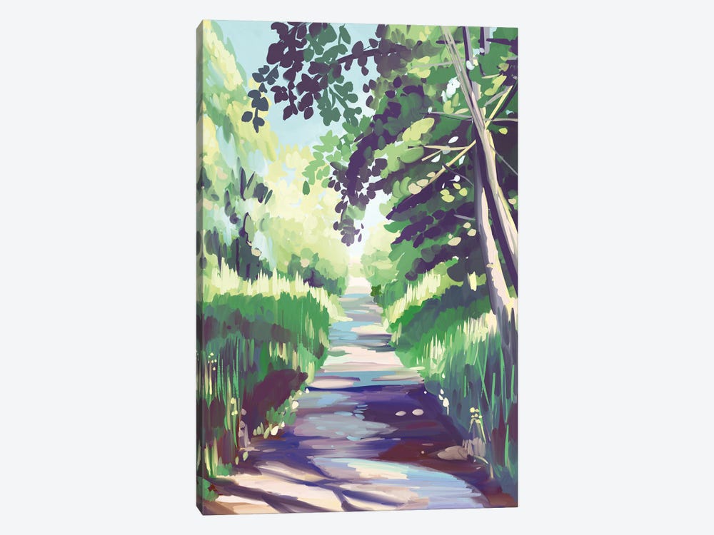 Forest Path by Margo Ku 1-piece Canvas Art Print