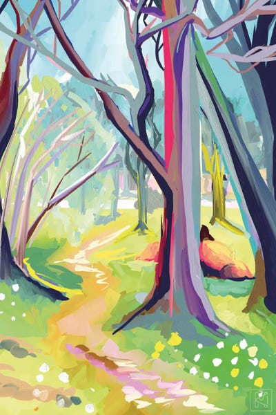 Kadri Park by Margo Ku acrylic art print