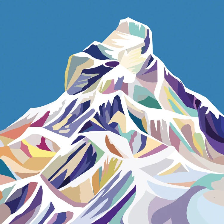 Klein Matterhorn by Margo Ku wall art