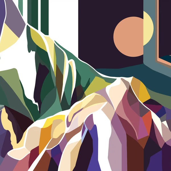 Rocky Mountains: At Mont Rebei Square by Margo Ku