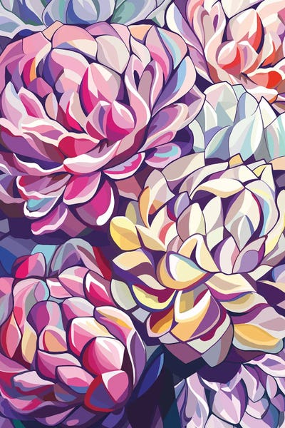 Peonies: Peonies by Margo Ku