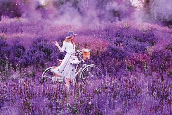 Fashion Photography: Violet Dreams by Hobopeeba