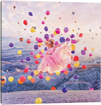 When You Need More Balloons For Flight Canvas Art Print - Sweet Escape