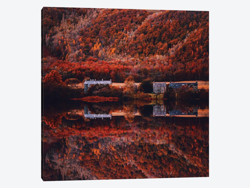 Autumn In Lake District National Park by Hobopeeba 1-piece Canvas Artwork