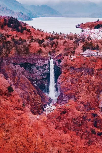 Kegon Falls by Hobopeeba acrylic art print