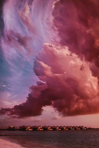 Hobopeeba: Monet Style Dawn In The Maldives by Hobopeeba