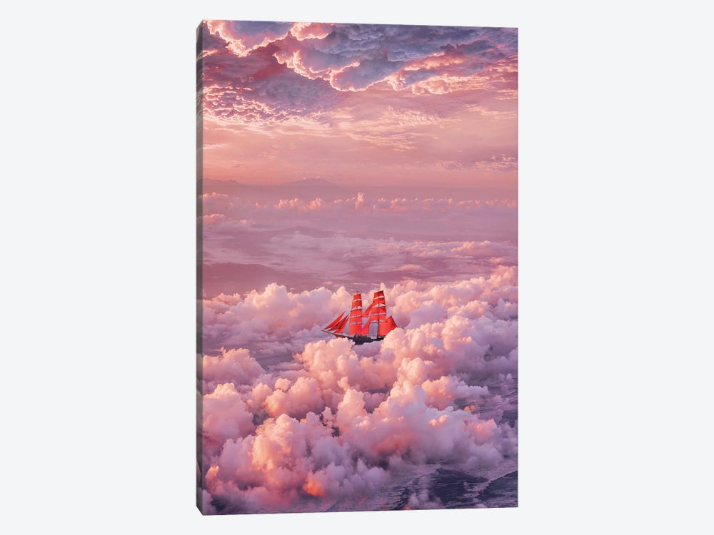 Cloud Sail by Hobopeeba 1-piece Canvas Print