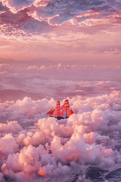 Head In The Clouds: Cloud Sail by Hobopeeba
