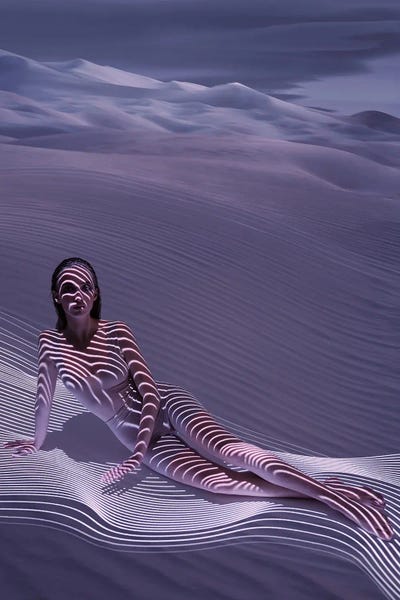 In The Shadows: Dune Mermaid by Hobopeeba