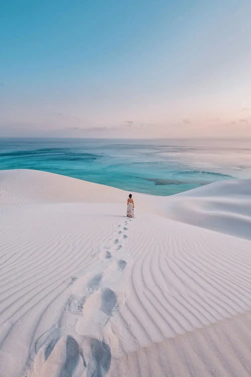 The Dunes Of Magic Socotra Island (Infinity Mood) by Hobopeeba wall art