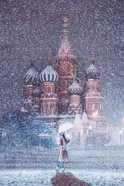 Hobopeeba: Moscow Snowfall by Hobopeeba