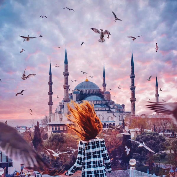 Columns: Red Fire In Istanbul by Hobopeeba