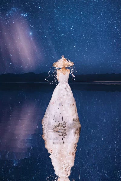 Sea And Lights. Warm Evening by Hobopeeba acrylic art print