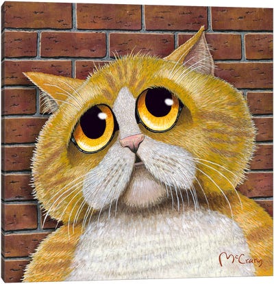 Cat Canvas Art Print