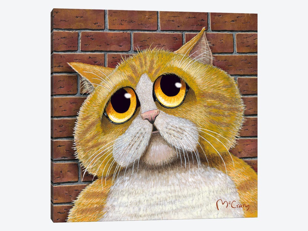 Cat by Mike McCrary 1-piece Canvas Print