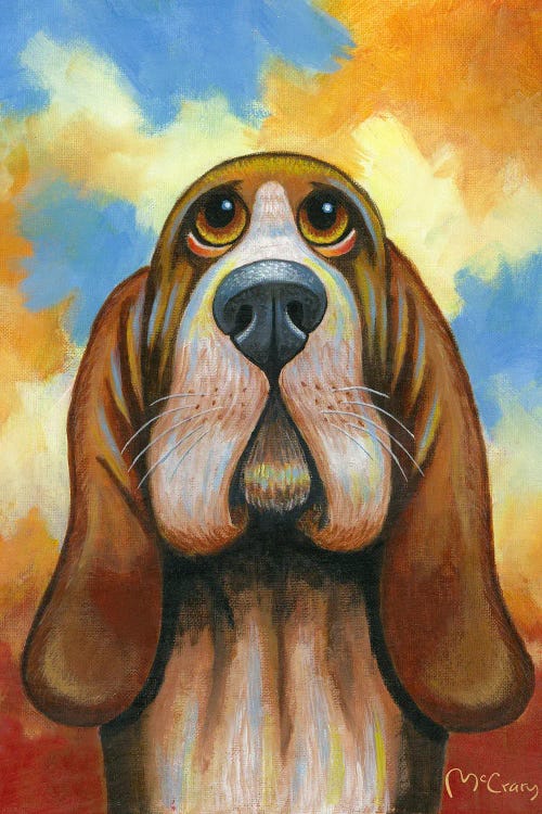 Bassett by Mike McCrary wall art