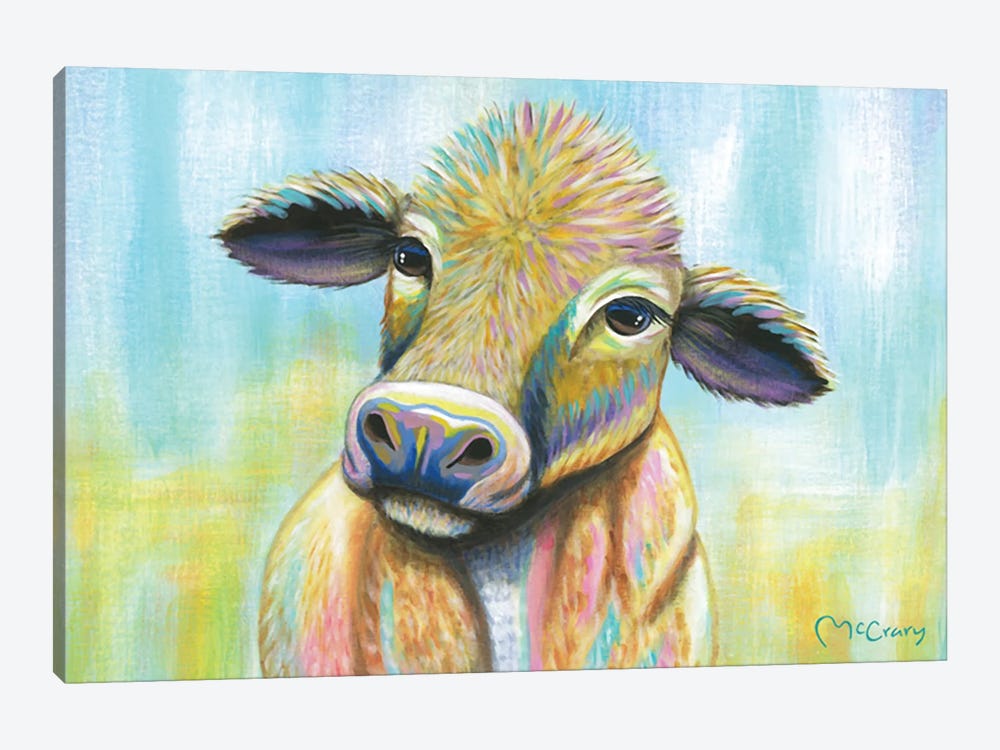 Calf by Mike McCrary 1-piece Canvas Art Print