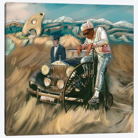 Tyler the Creator / Call Me If You Get Lost Canvas Print #MKY33} by Mikey Camarda Canvas Print