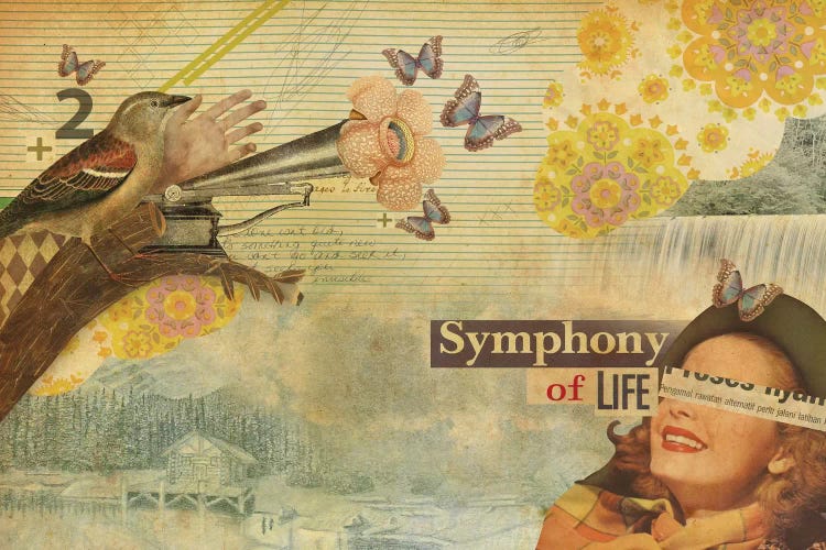 Symphony Of Life Art Print by Marcel Lisboa | iCanvas