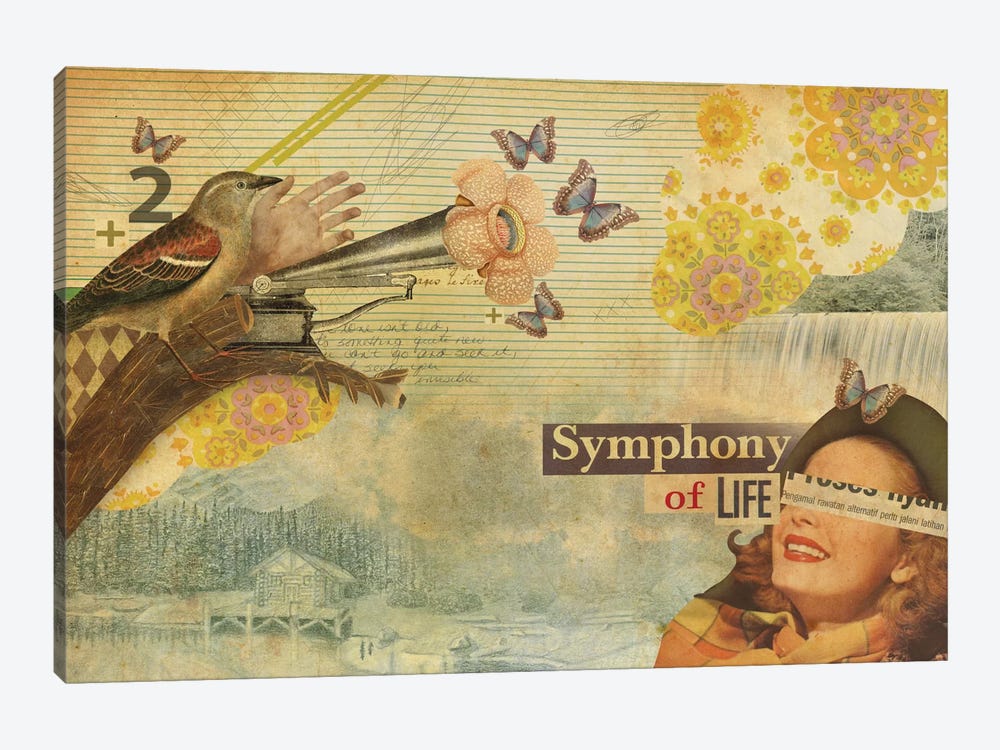 Symphony Of Life by Marcel Lisboa 1-piece Art Print
