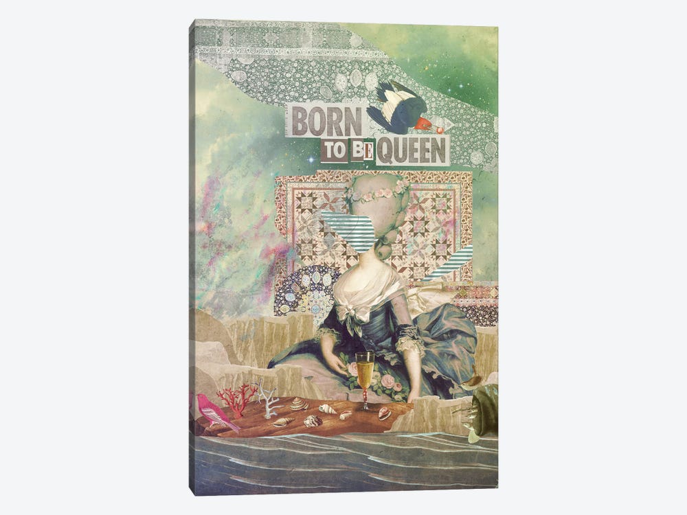 Born To Be Queen by Marcel Lisboa 1-piece Art Print