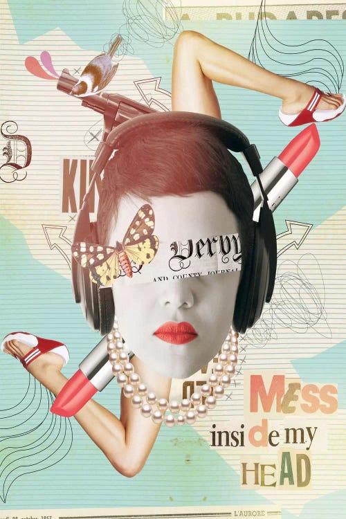 Face by Marcel Lisboa wall art