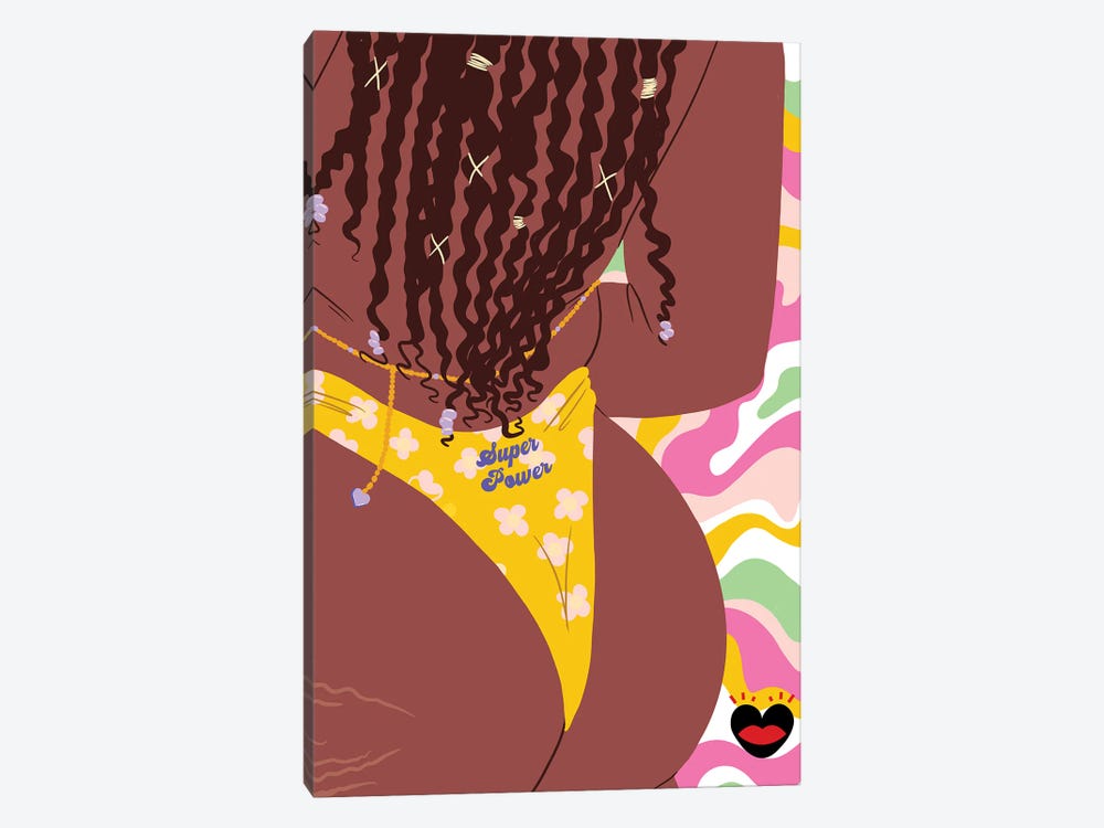 Super Power by Mlle Belamour 1-piece Canvas Print