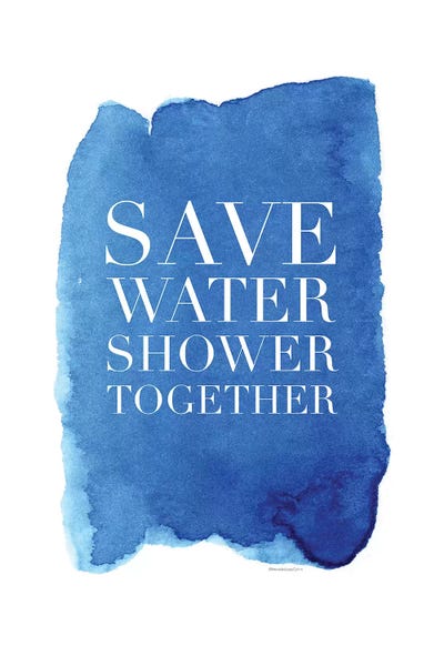 Shower Together by Mercedes Lopez Charro acrylic art print