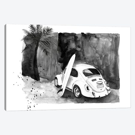 Surf Beetle Canvas Print #MLC112} by Mercedes Lopez Charro Canvas Art