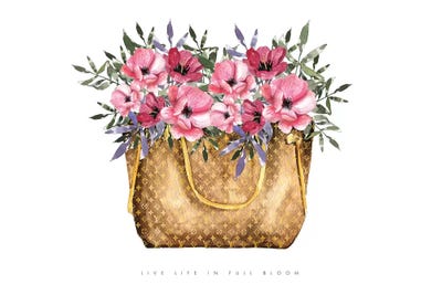 Life In Full Bloom by Mercedes Lopez Charro acrylic art print