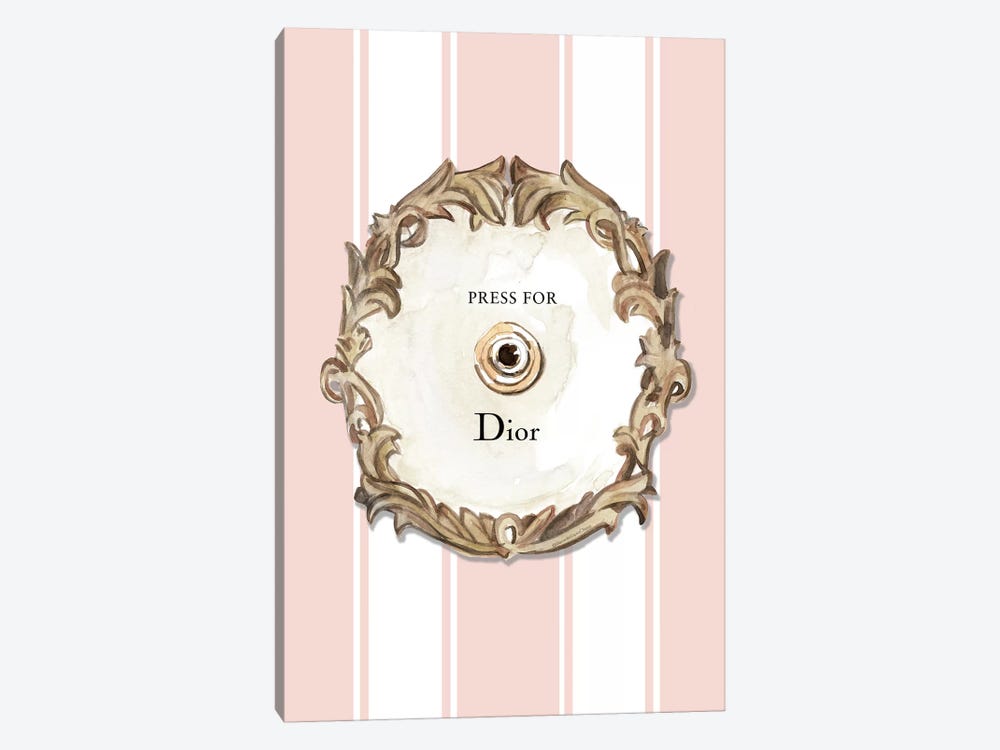 Press For Dior by Mercedes Lopez Charro 1-piece Art Print