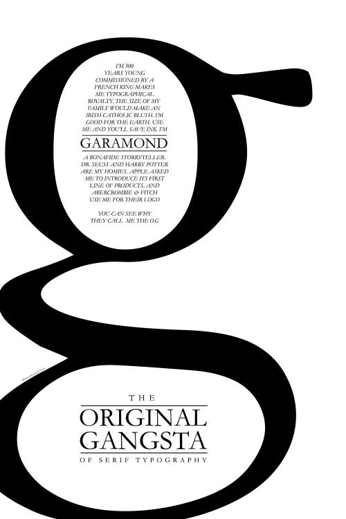 Gansta Garamond