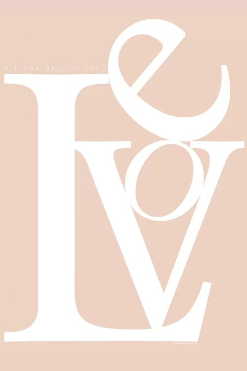 Love Stacked Nude by Mercedes Lopez Charro wall art