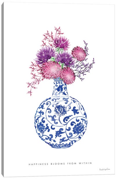 Chinoiserie Style I Canvas Art Print - French Country Décor