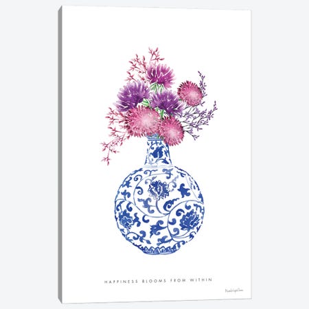 Chinoiserie Style I Canvas Print #MLC155} by Mercedes Lopez Charro Canvas Print