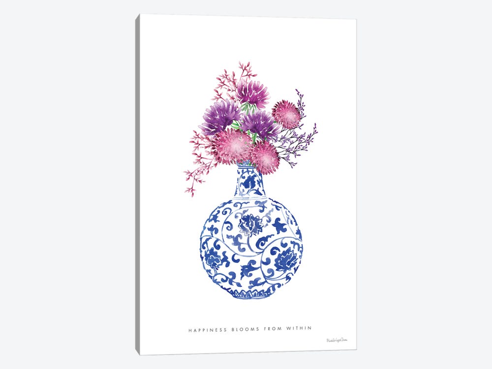 Chinoiserie Style I by Mercedes Lopez Charro 1-piece Art Print