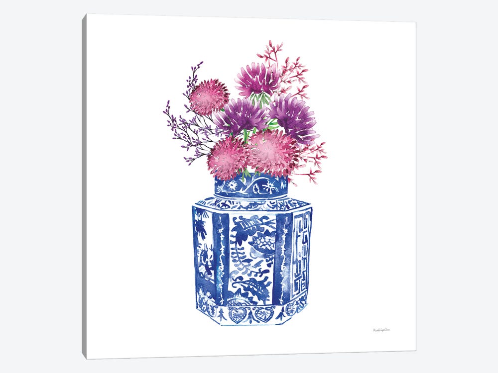 Chinoiserie Style III by Mercedes Lopez Charro 1-piece Art Print