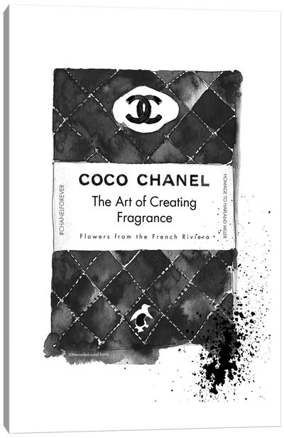 Coco Book Canvas Art Print - Fashion Lover