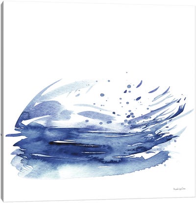 Coastal Splash IV Canvas Art Print - Mercedes Lopez Charro