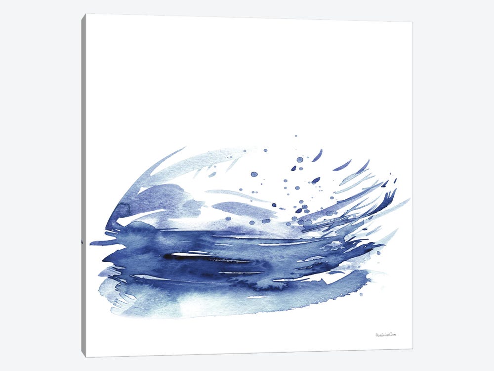 Coastal Splash IV by Mercedes Lopez Charro 1-piece Canvas Art Print