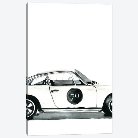 Porsche 70 Canvas Print #MLC213} by Mercedes Lopez Charro Art Print