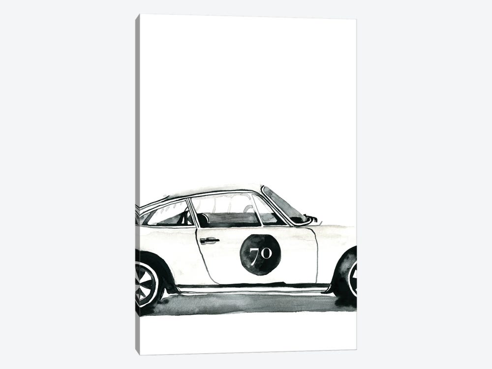 Porsche 70 by Mercedes Lopez Charro 1-piece Canvas Print