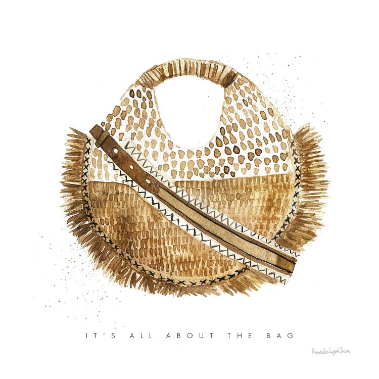 Beach Glam III by Mercedes Lopez Charro wall art