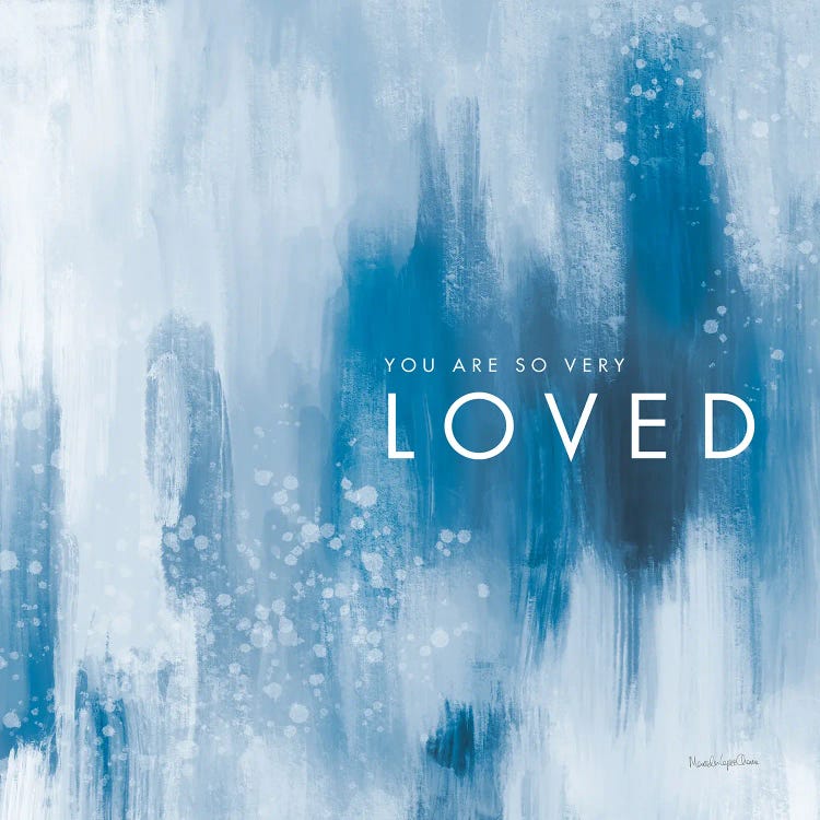 Loved by Mercedes Lopez Charro wall art