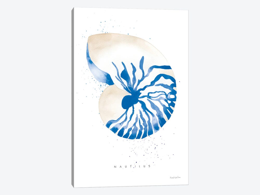 Nautilus by Mercedes Lopez Charro 1-piece Canvas Art