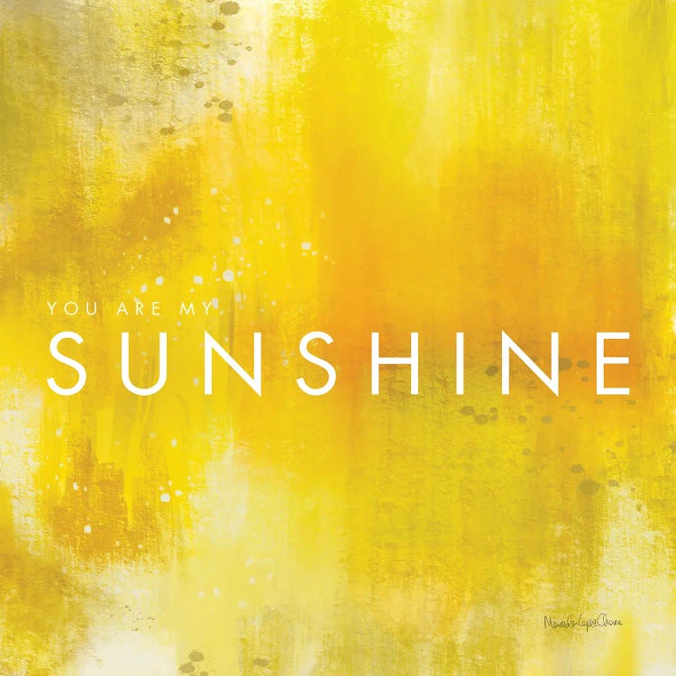 Sunshine by Mercedes Lopez Charro wall art