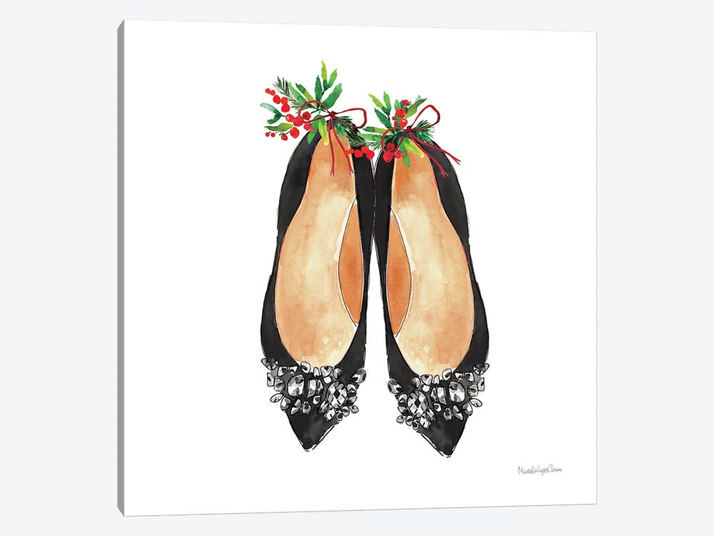 Christmas Shoes I 1-piece Canvas Art Print