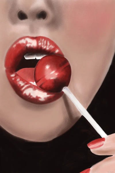 Lips: I Licked It So It's Mine by Mercedes Lopez Charro